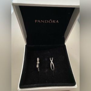 Size 6 ring from Pandora. 2 rings for $50
